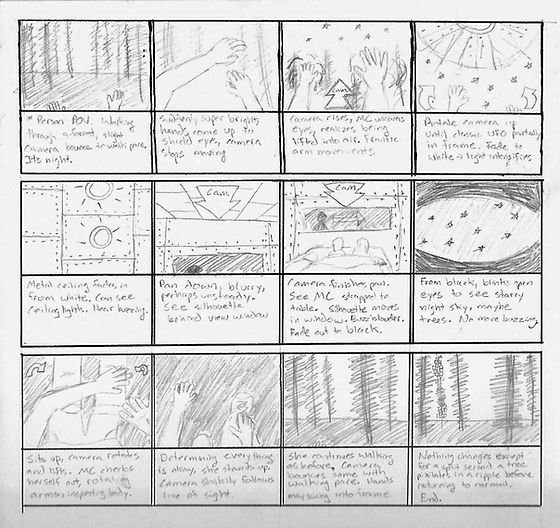 Charlotte　STORYBADRD Episode1 Storyboards | Annika Norris